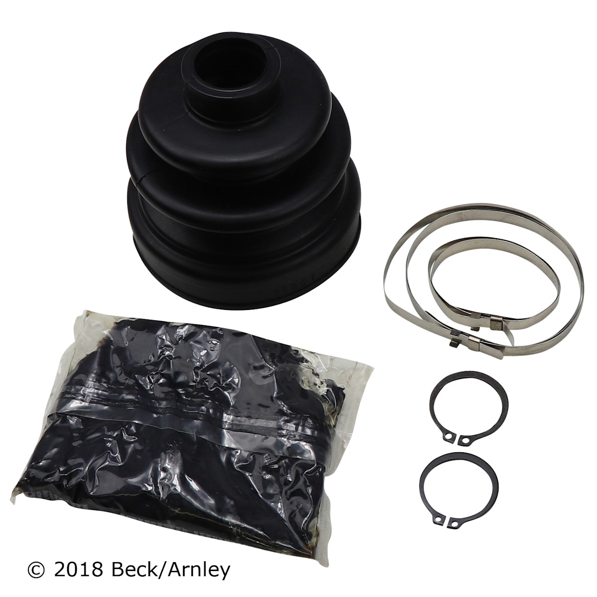 1033017 Beck Arnley CV Boot Front or Rear Inner Interior Inside for