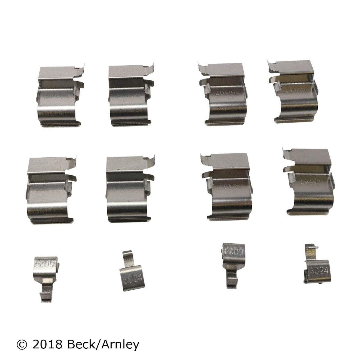 UBA0841552 Beck Arnley Brake Hardware Kit Front or Rear for 4 Runner 4Runner MPV