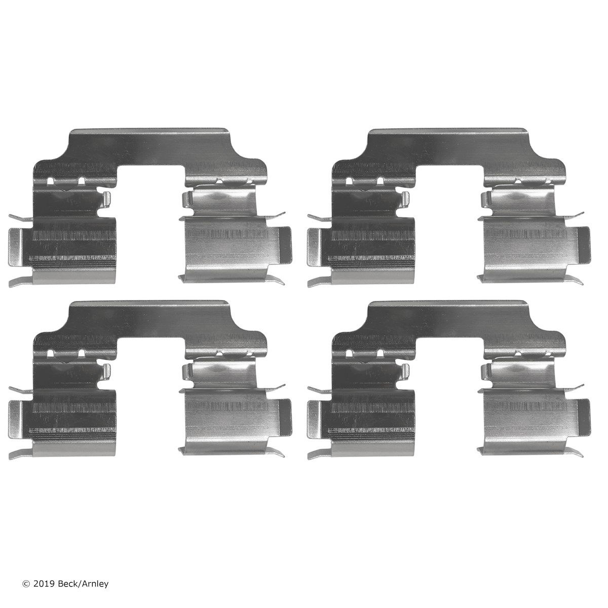 UBA0842203 Beck Arnley Kit Brake Hardware Rear for MB Mercedes SLK Class SLC300