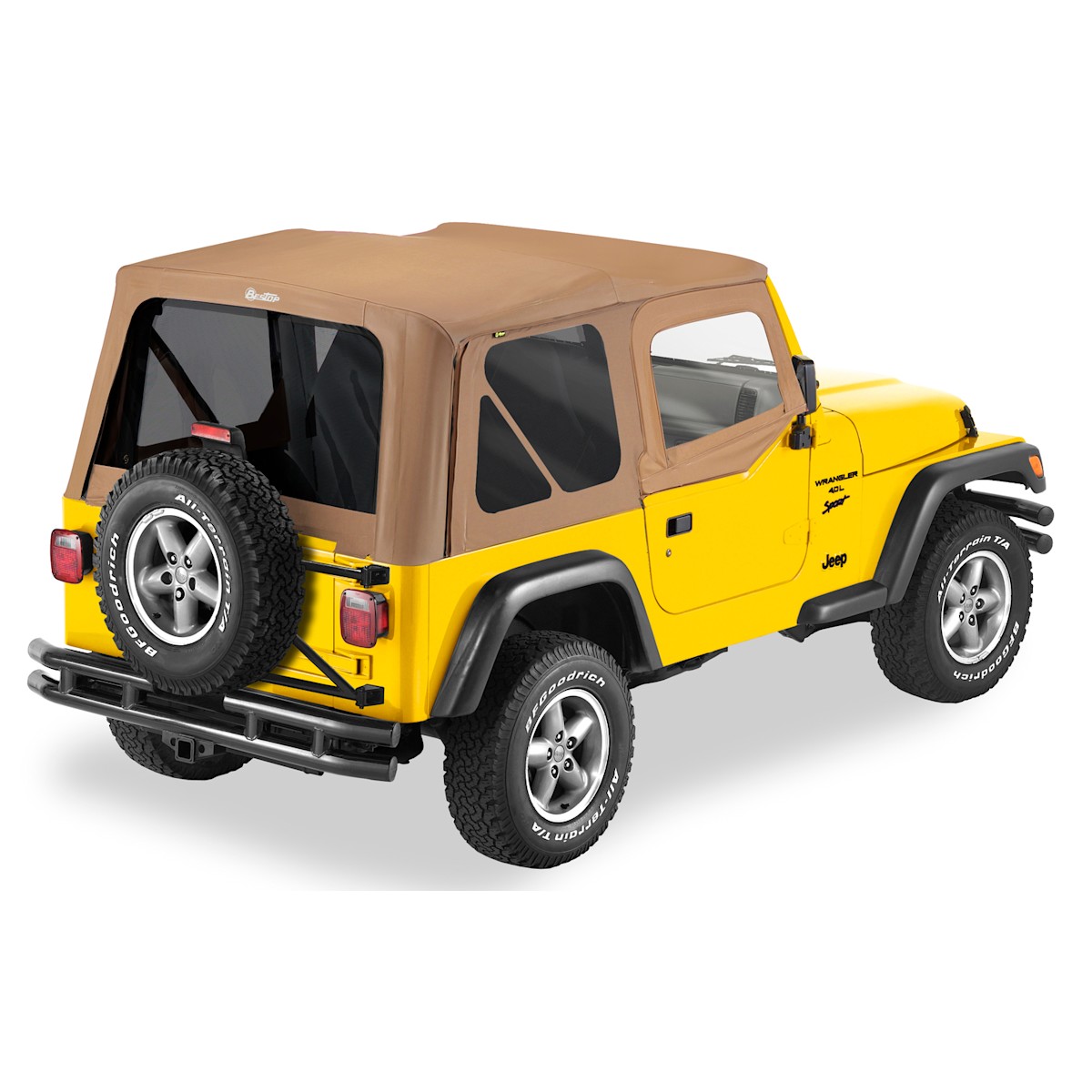 51124-37 Bestop Soft Top for Jeep Wrangler 1997-2002