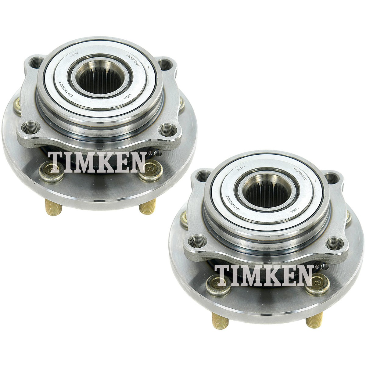 SETTMHA590108 Timken Wheel Hubs 2Wheel Set Front Driver & Passenger