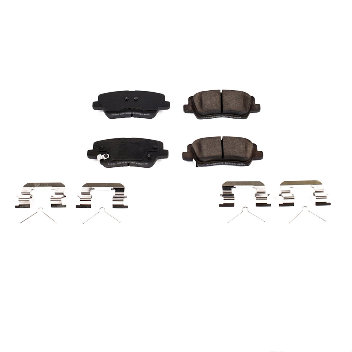 KOE8973 Powerstop Kit Brake Disc and Pad Front & Rear for Cadillac CTS 2019 - Picture 5 of 7
