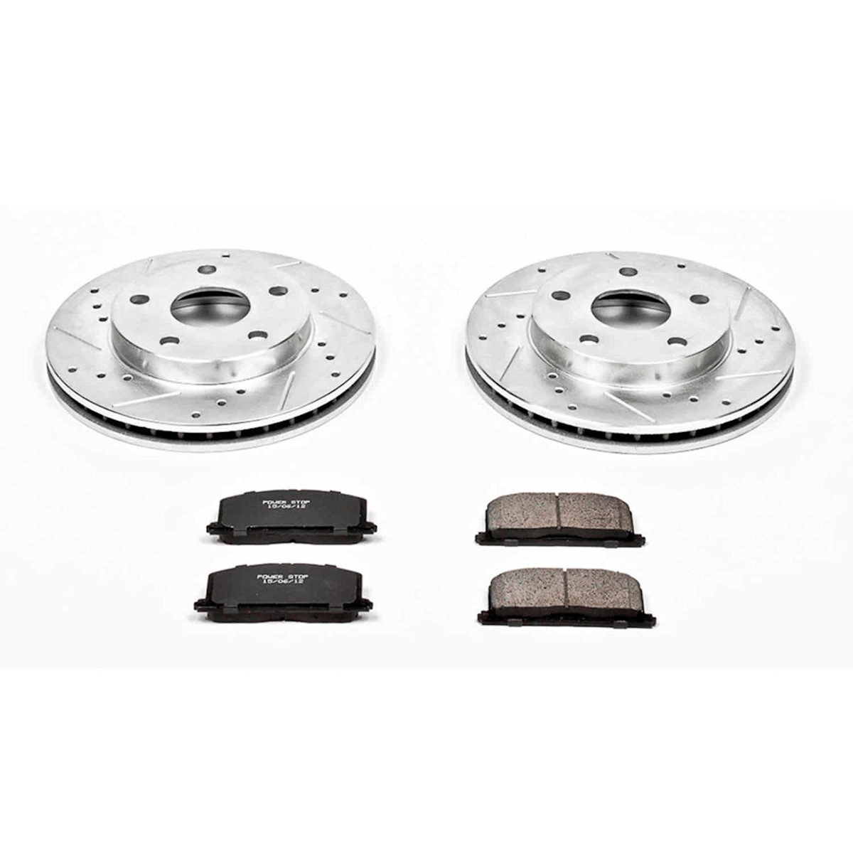 K4342 Powerstop Kit Brake Disc and Pad Front & Rear for Toyota MR2 1991-1995 - Bild 9 von 9