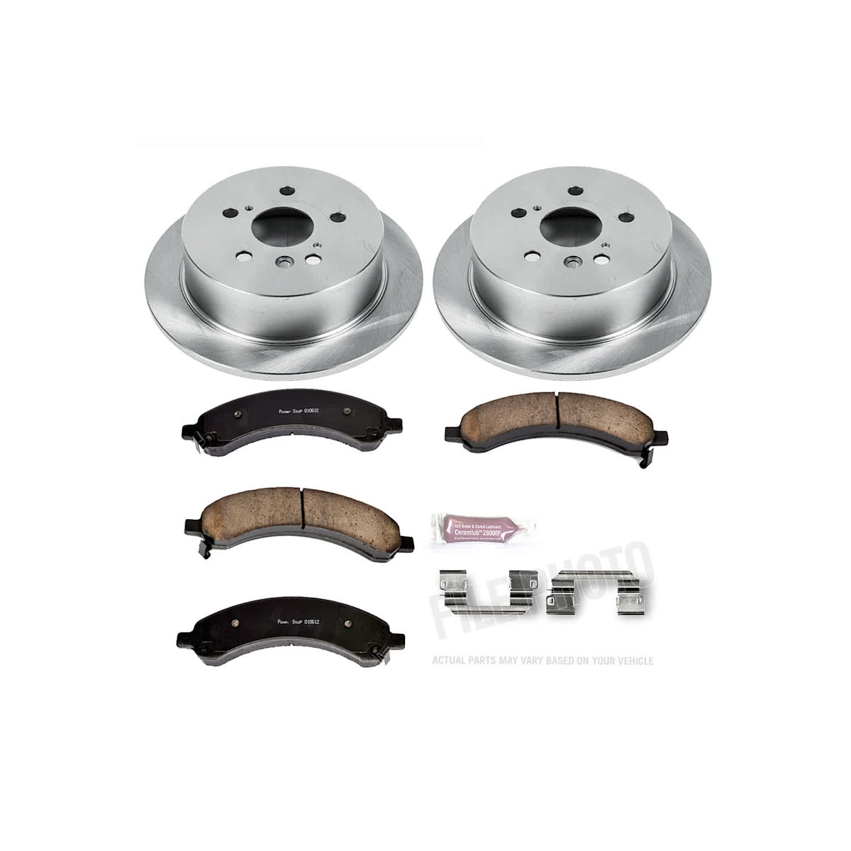 KOE4530 Powerstop Brake Disc and Pad Kit Front & Rear for Lexus RX350 RX400h - Bild 12 von 12