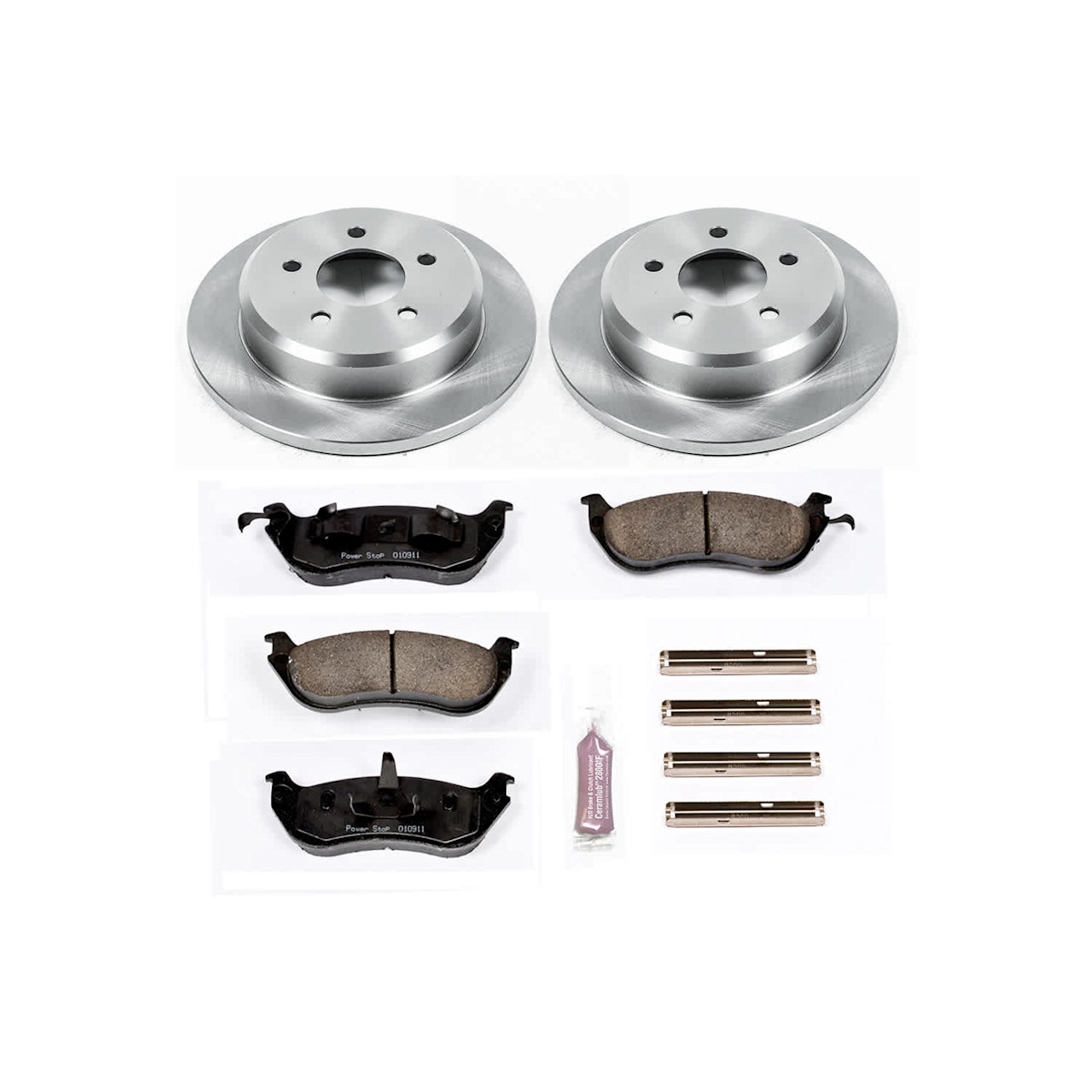 KOE2860 Kit disque et plaquettes de soldes frein Powerstop avant et arrière pour Lincoln Town Car Ford