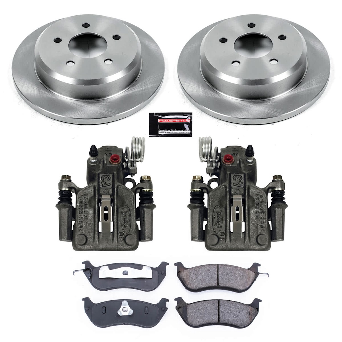 KCOE1331 Kit Powerstop achats Disque de Frein et Etrier Arrière pour Ford Crown Victoria 96-02