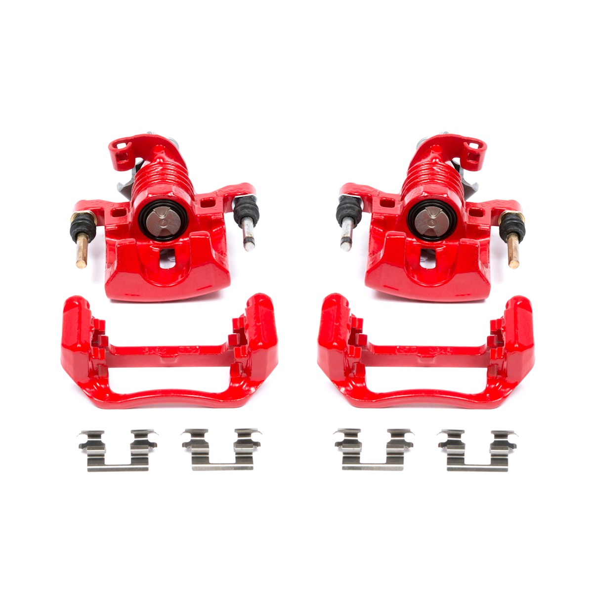 KC1587 Powerstop Kit Brake Disc and Caliper Front & Rear for Pontiac Grand Prix - Bild 10 von 12