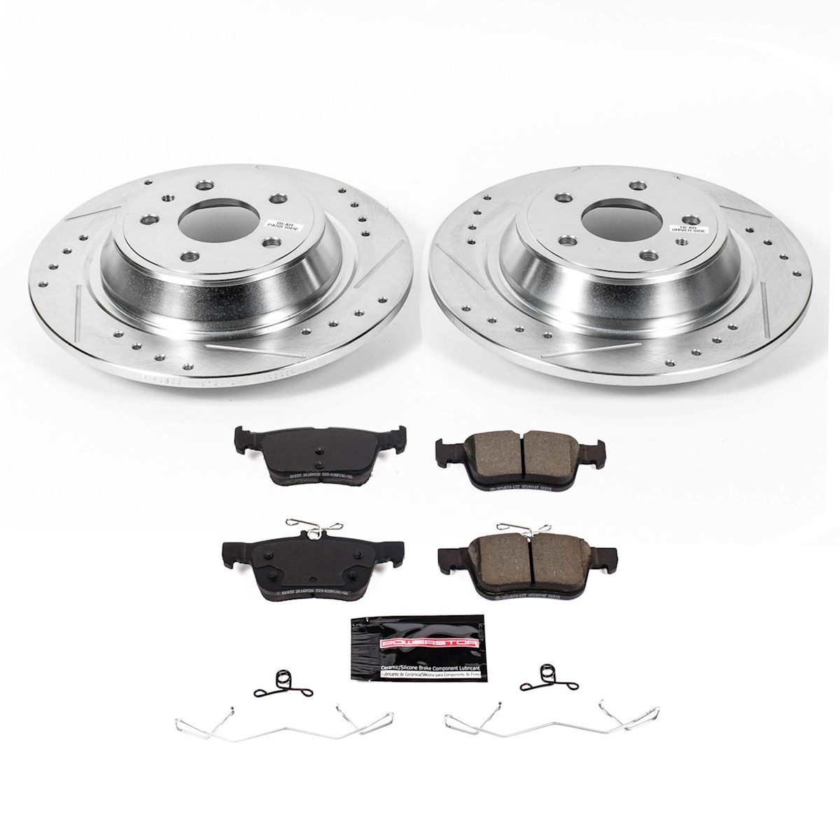 K8532 Powerstop Brake Disc and Pad Kit Front & Rear for Ford Fusion 2017-2020 - Bild 8 von 8