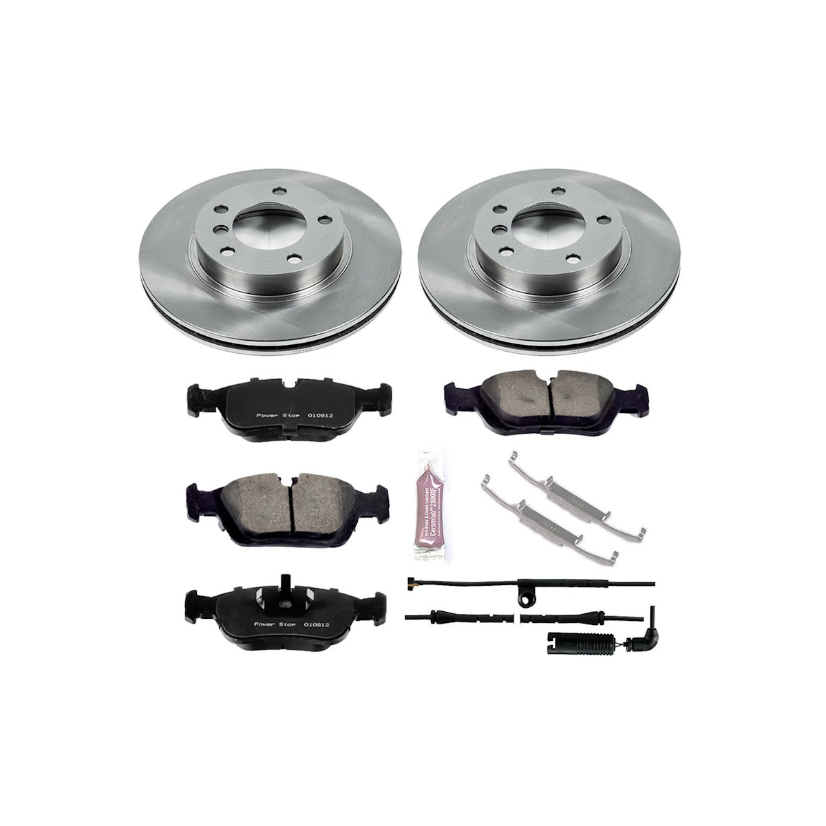 KOE4371 Powerstop Brake Disc and Pad Kit Front & Rear for E85 Z Series BMW Z4 - Picture 8 of 12