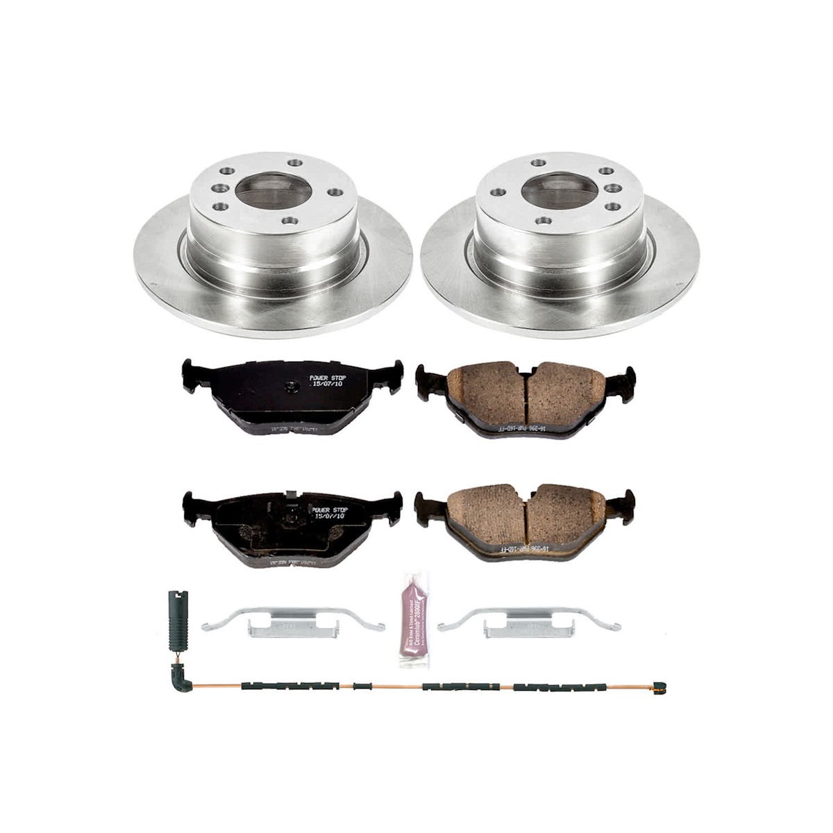 KOE4371 Powerstop Brake Disc and Pad Kit Front & Rear for E85 Z Series BMW Z4 - Picture 12 of 12