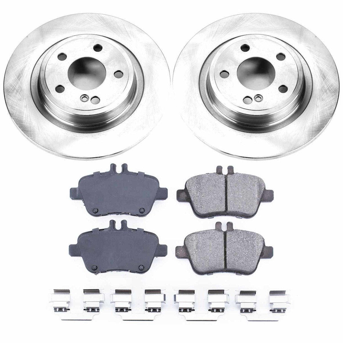 KOE6926 Powerstop Brake Disc and Pad Kit Front & Rear for MB Mercedes SLK250 - Picture 12 of 12