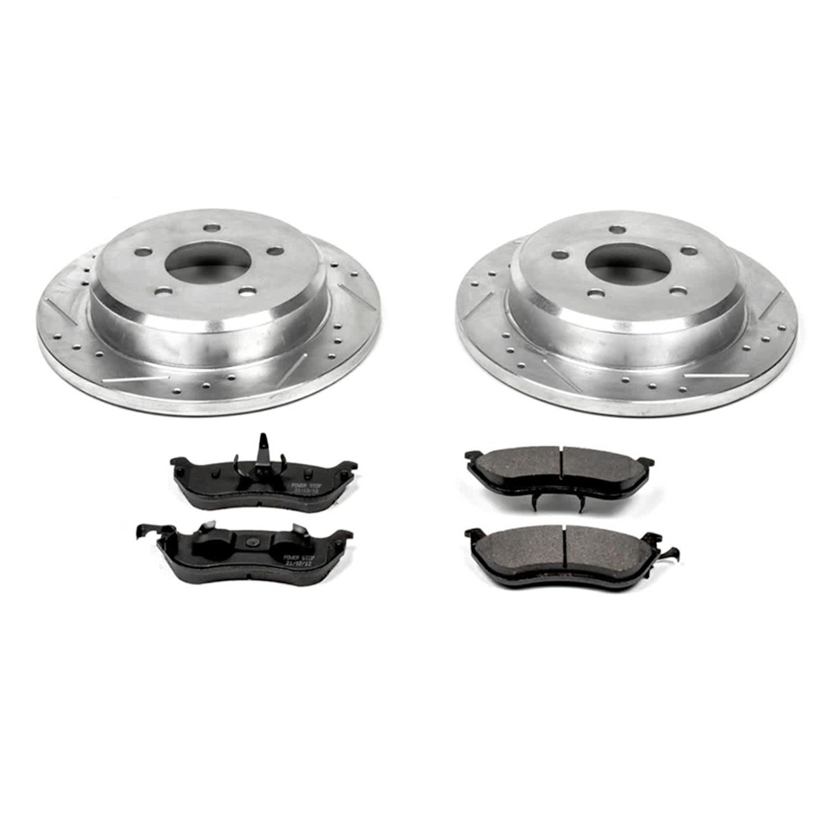 KC1331 Powerstop 2-Wheel Set Brake Disc and Caliper Kits Rear for Grand Marquis - Picture 7 of 9