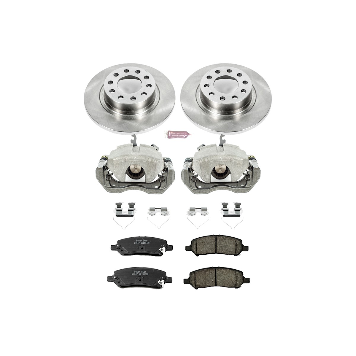 PowerStop Brake Kit | 2013–2016 Dodge Dart (KOE6371) main image 1