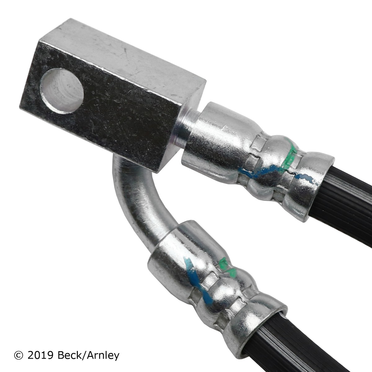 073-2087 Beck Arnley Brake Line Front Passenger Right Side Hand for Armada QX80 - Picture 2 of 5