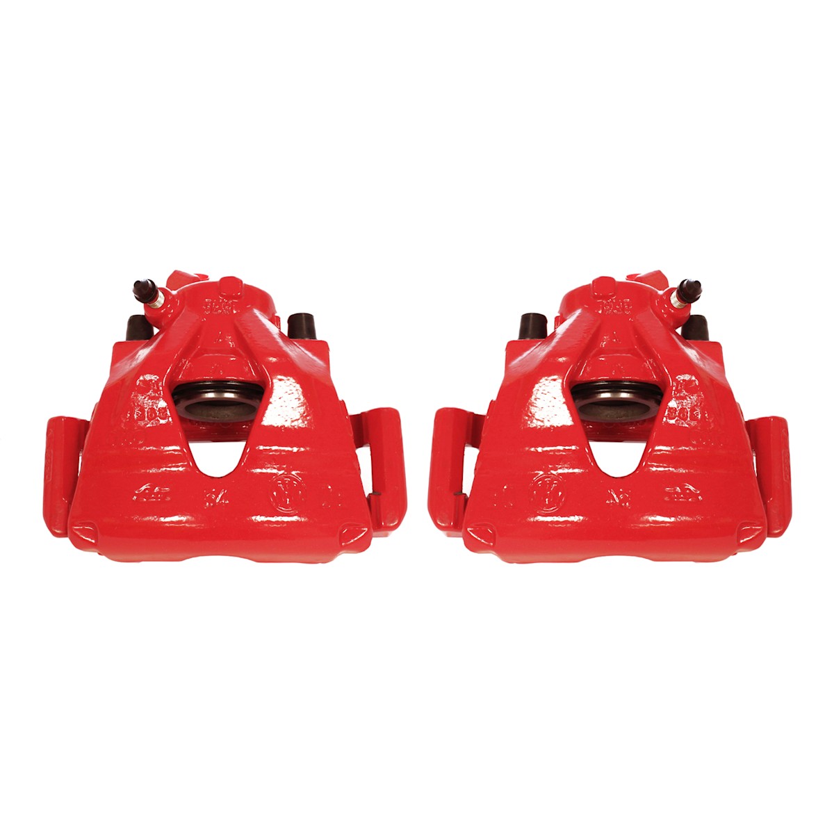KC898-26 Powerstop 2-Wheel Set Brake Kit With Calipers Front for VW Beetle Golf - Bild 10 von 10