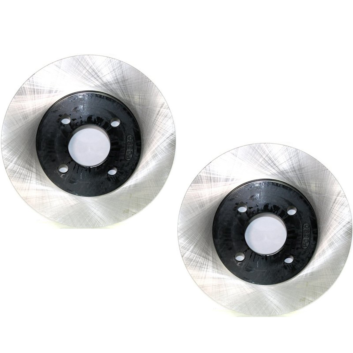 SET-CE120-62072-2 Centric 2-Wheel Set Brake Discs Front  for Chevy Pontiac G5 - Picture 1 of 7