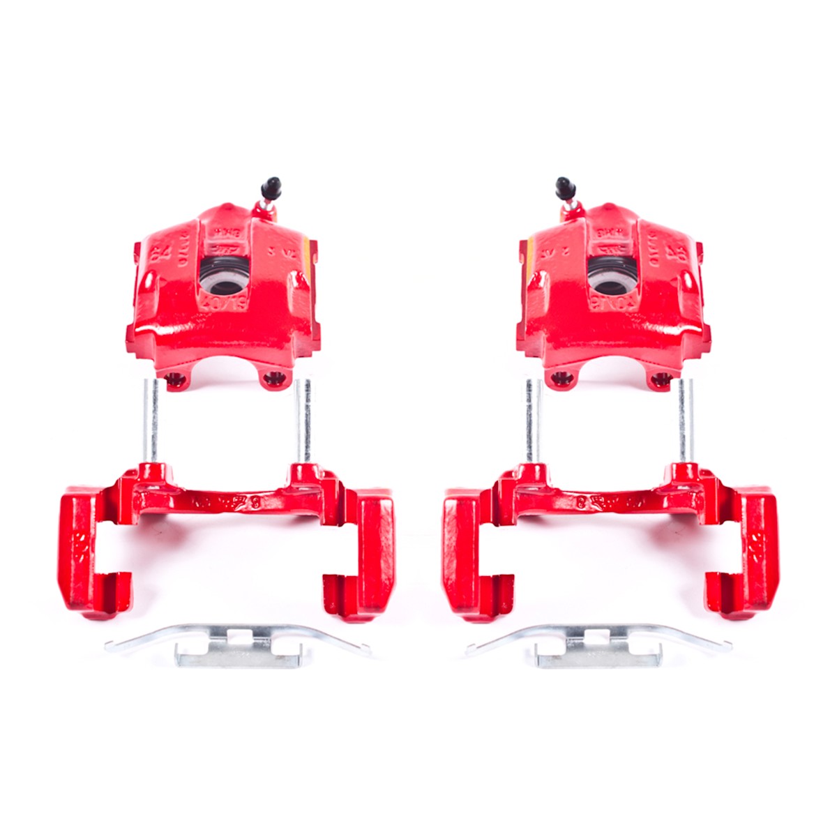 KC2970 Powerstop 2-Wheel Set Brake Kit With Calipers Rear for 325 E46 3 Series - Picture 9 of 9