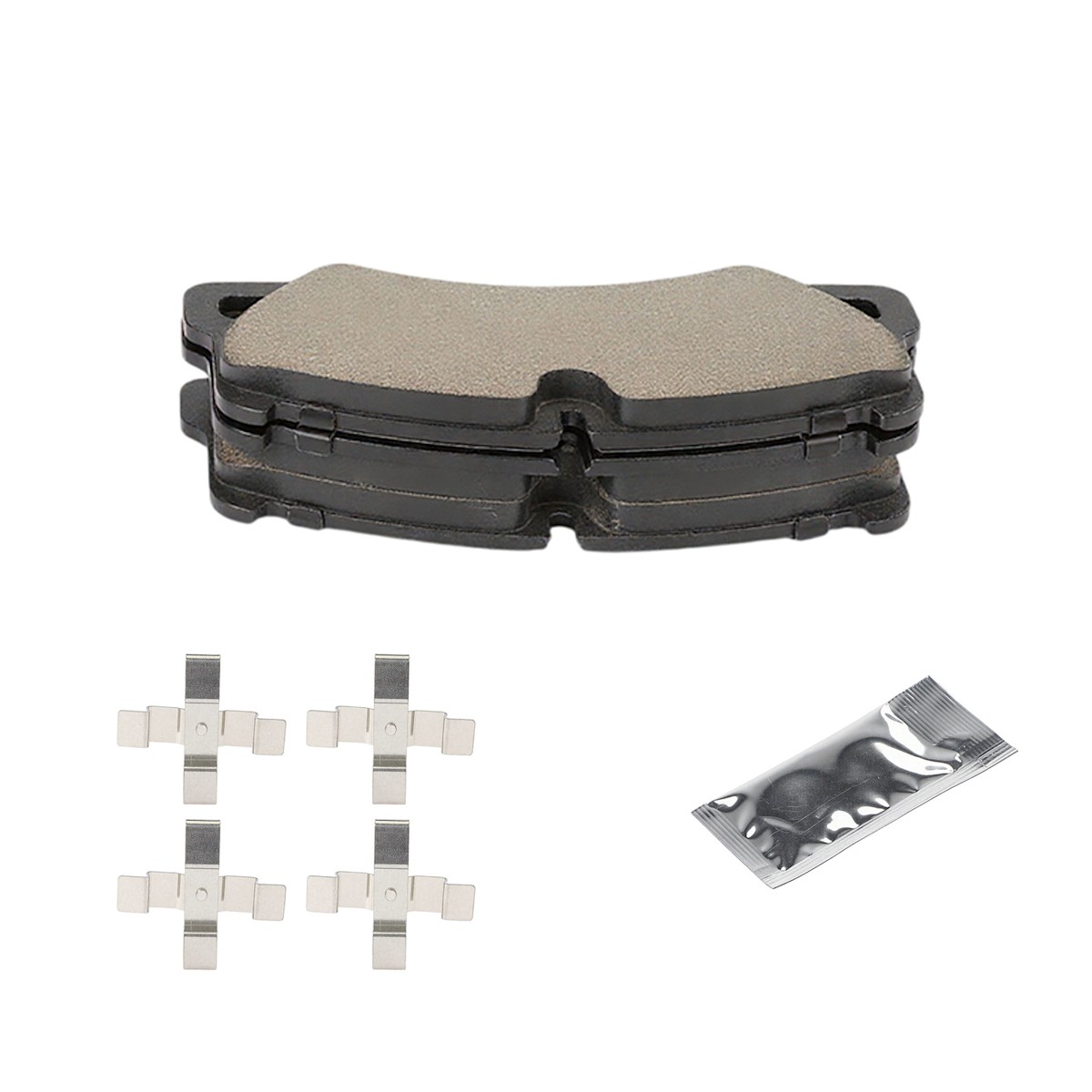 2-Wheel Set Brake Pad Sets Front for VW Porsche Panamera Cayenne Macan Touareg