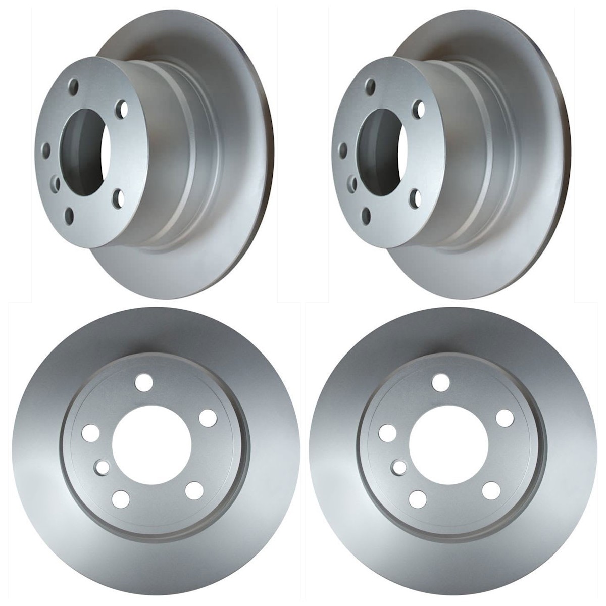 SET-PGD355102582 Hella Pagid Brake Discs 4-Wheel Set Front & Rear for BMW Z3