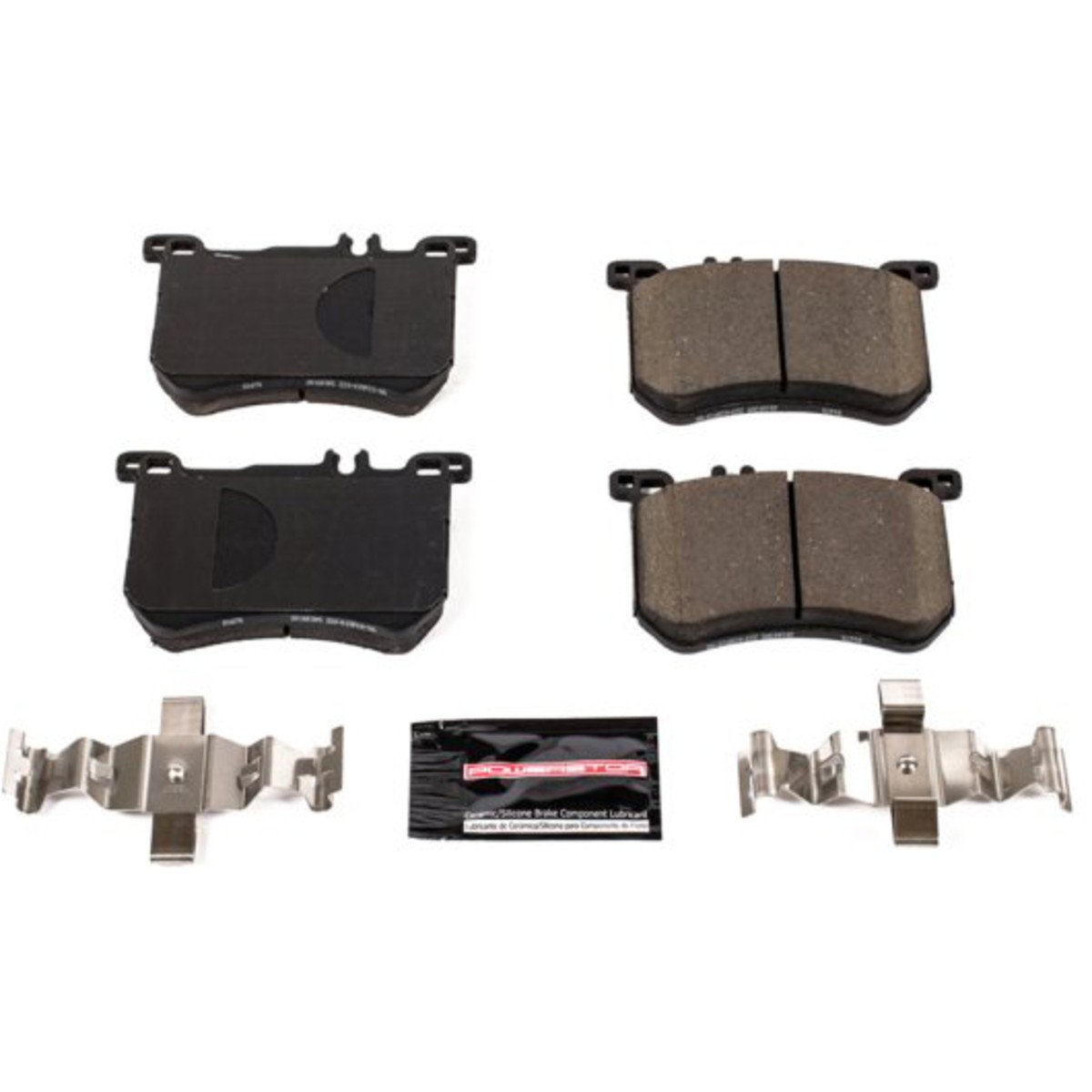 K8704 Powerstop Brake Disc and Pad Kits 2-Wheel Set Front for MB Mercedes SL550
