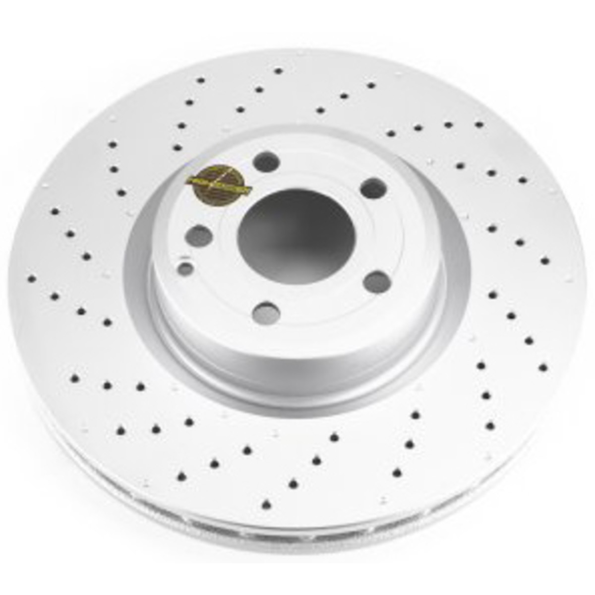 CRK8735 Powerstop Brake Disc and Pad Kits 4-Wheel Set Front & Rear for MB SL450