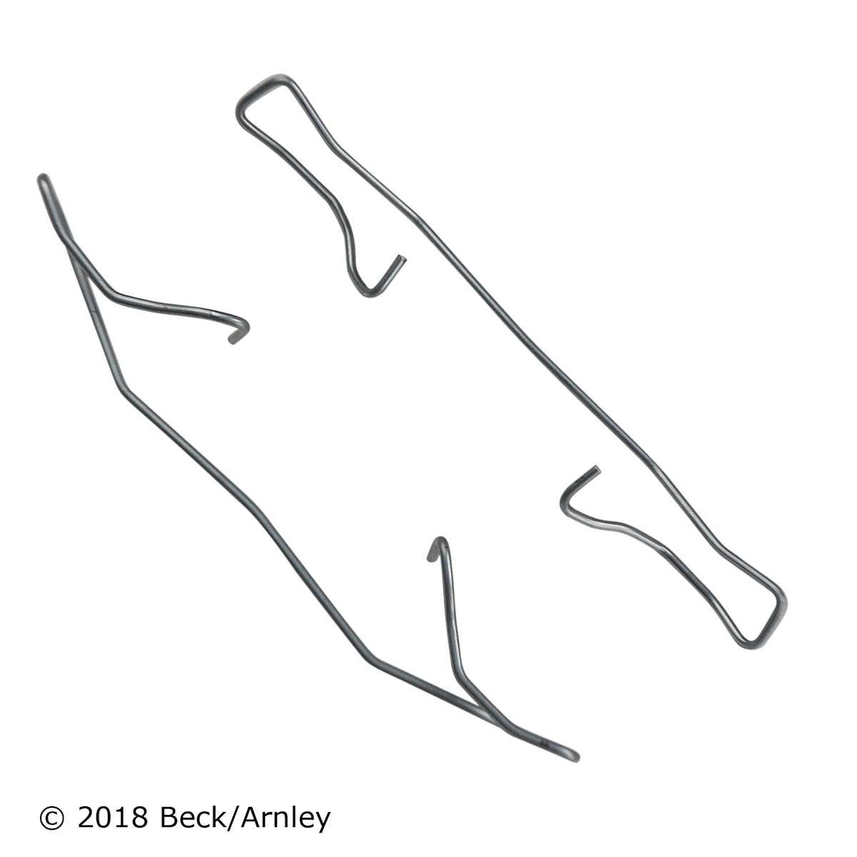084-1618 Beck Arnley Brake Hardware Kit Front for MB Mercedes E Class SLK CLK C