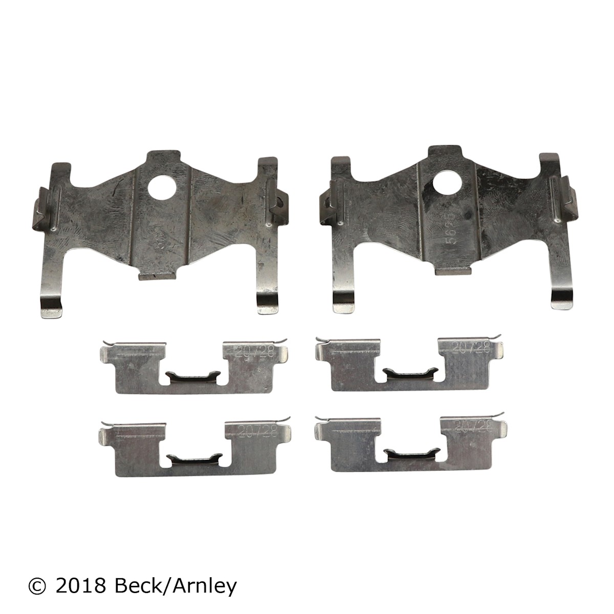 084-1506 Beck Arnley Brake Hardware Kit Rear for Kia Spectra5 Spectra Tiburon