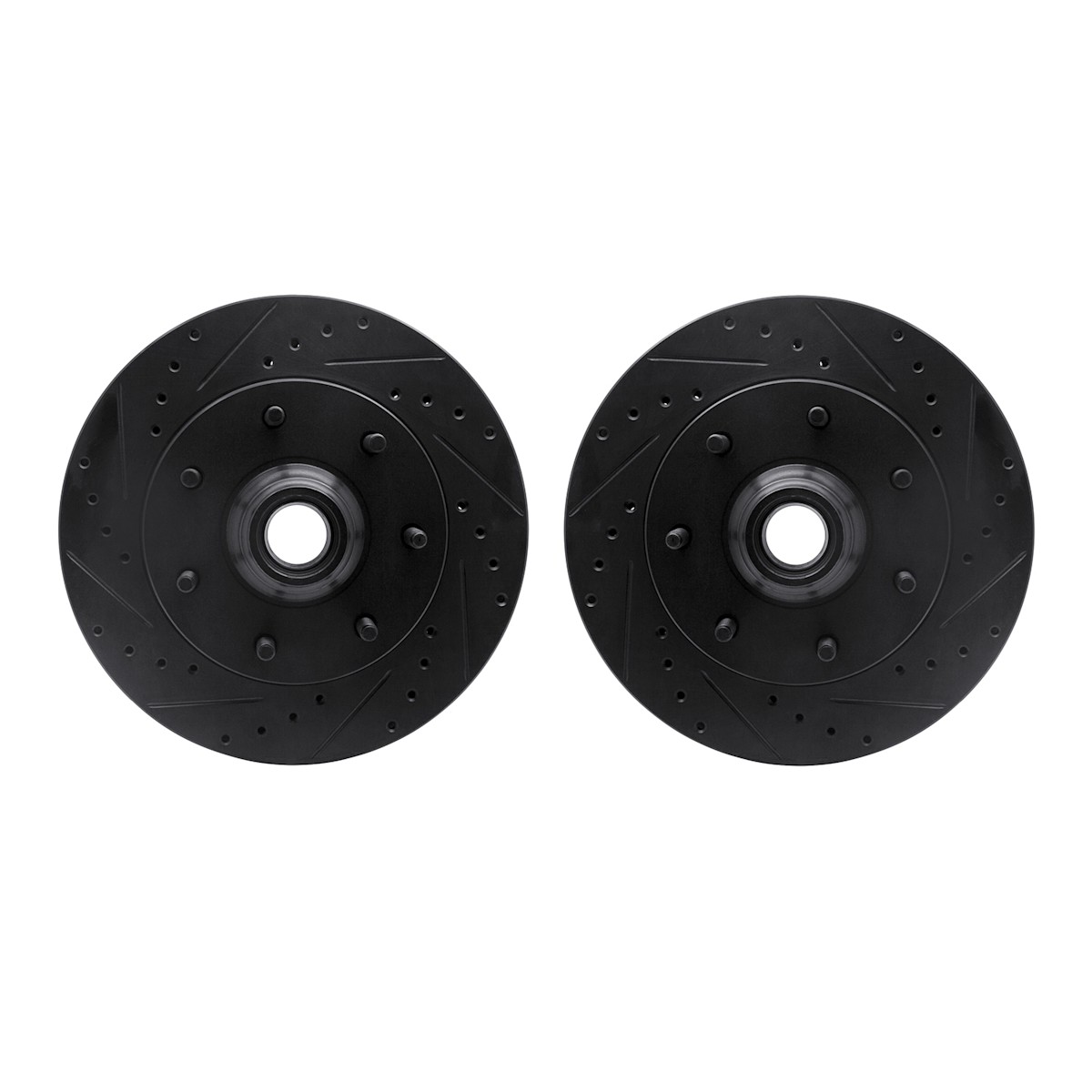 WHPN1-54088 R1 Concepts 2-Wheel Set Brake Discs Front RWD 4-Wheel ABS for Ford