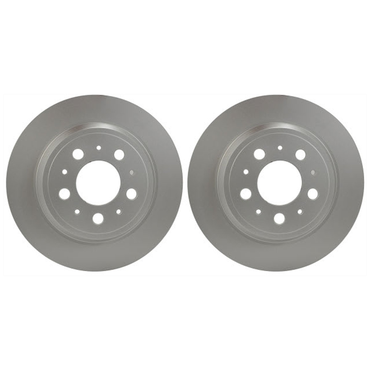 SET-PGD355107092-2 Hella Pagid Brake Discs 2-Wheel Set Rear for Volvo S60 XC70