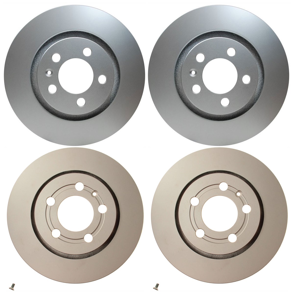 SET-PGD355105382-A Hella Pagid 4-Wheel Set Brake Discs Front & Rear for VW