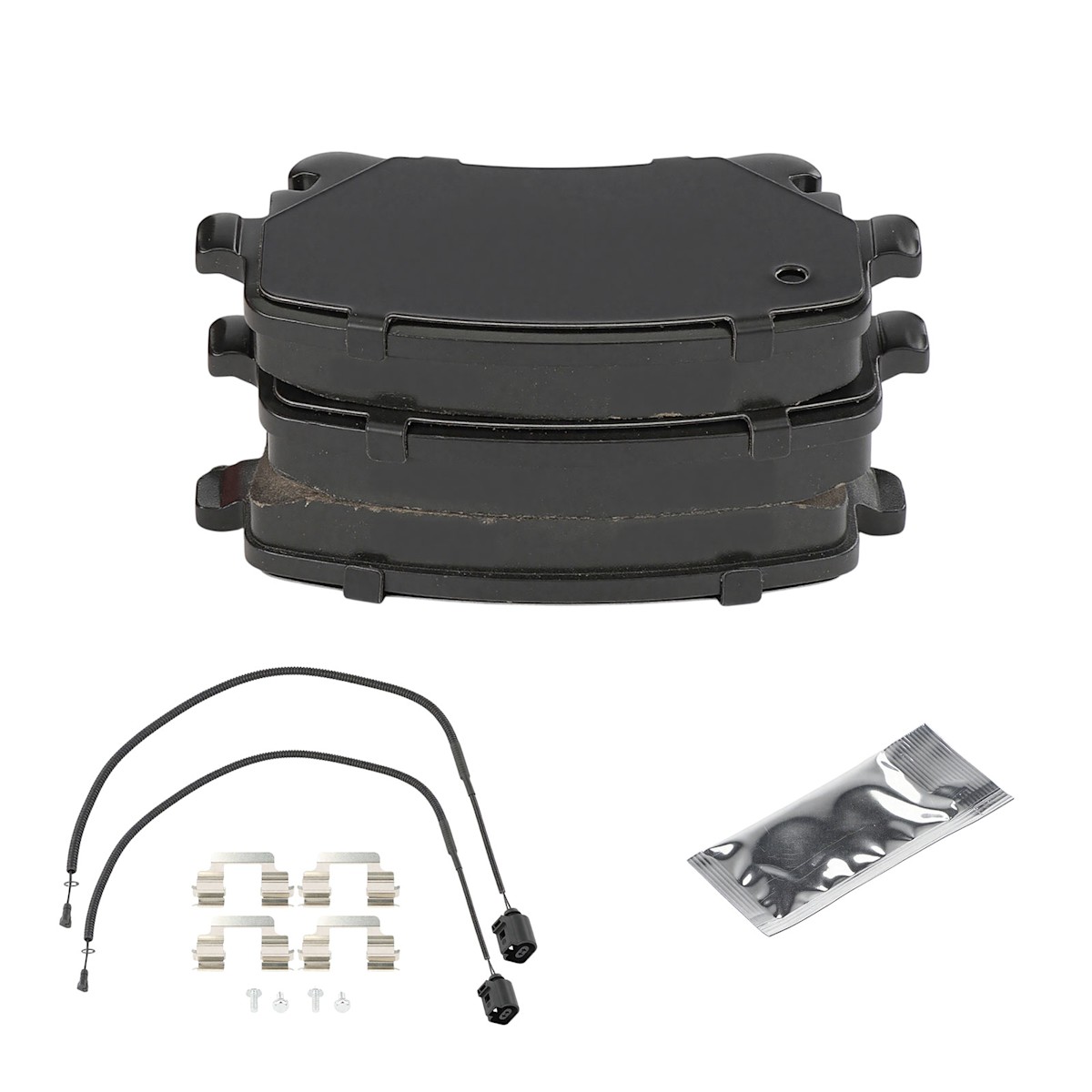 2-Wheel Set Brake Pad Sets Rear for VW Audi S5 S4 Q5 A4 allroad A6 Quattro S6 A8