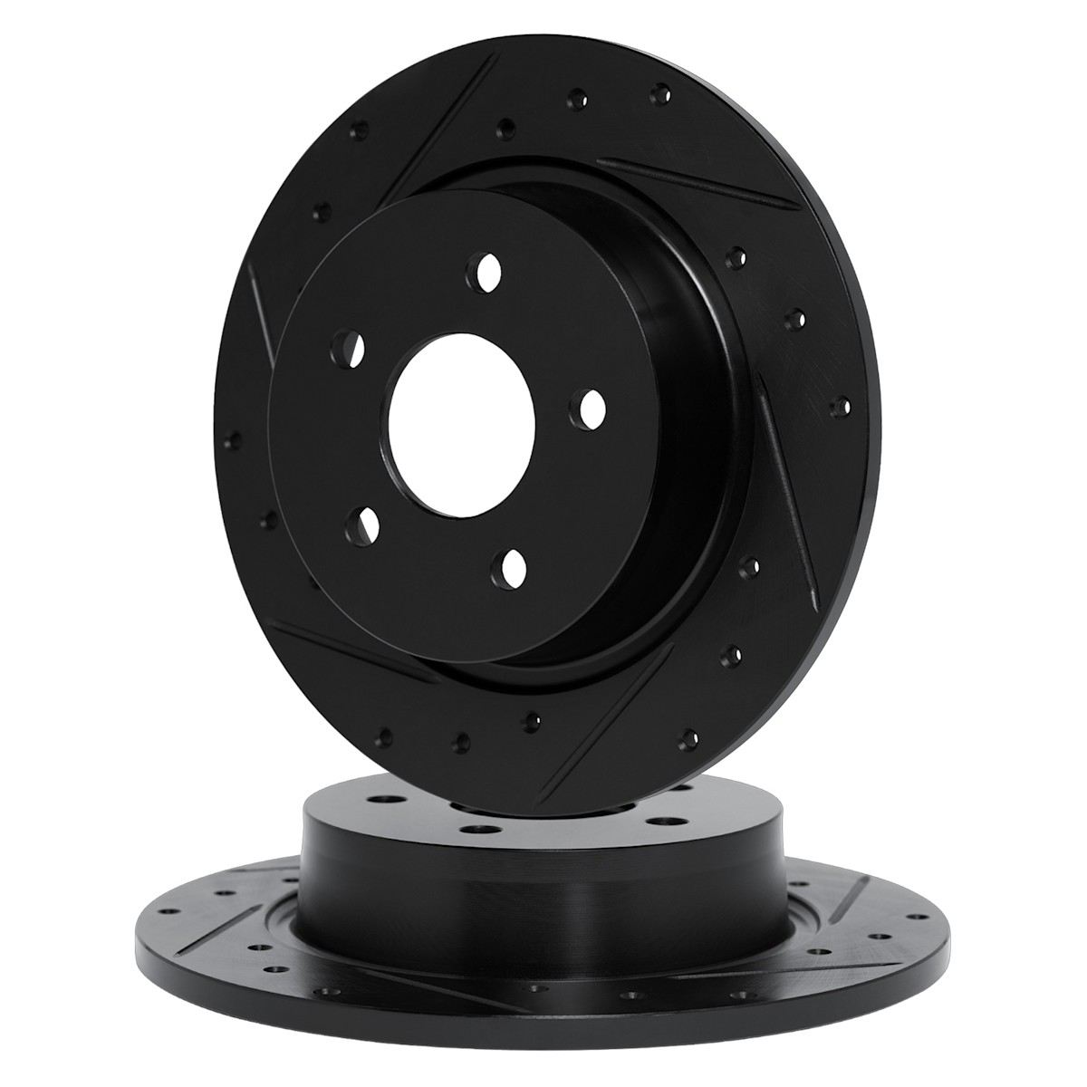 WHPN1-27002 R1 Concepts 2-Wheel Set Brake Discs Front for Volvo 145 144 142 164