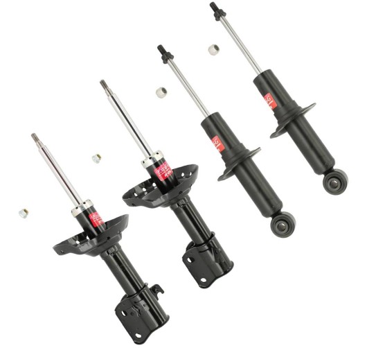 SET-KY339096-C KYB Bare Strut Set of 4 Front & Rear Driver